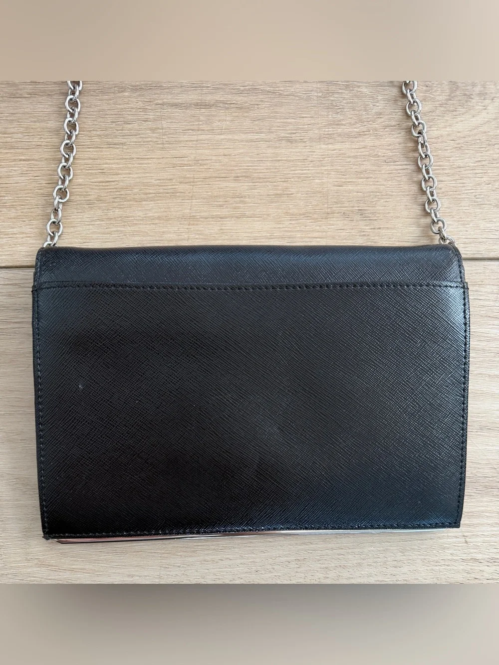 Halogen Black Wallet on Chain Clutch Crossbody – New Without Tags